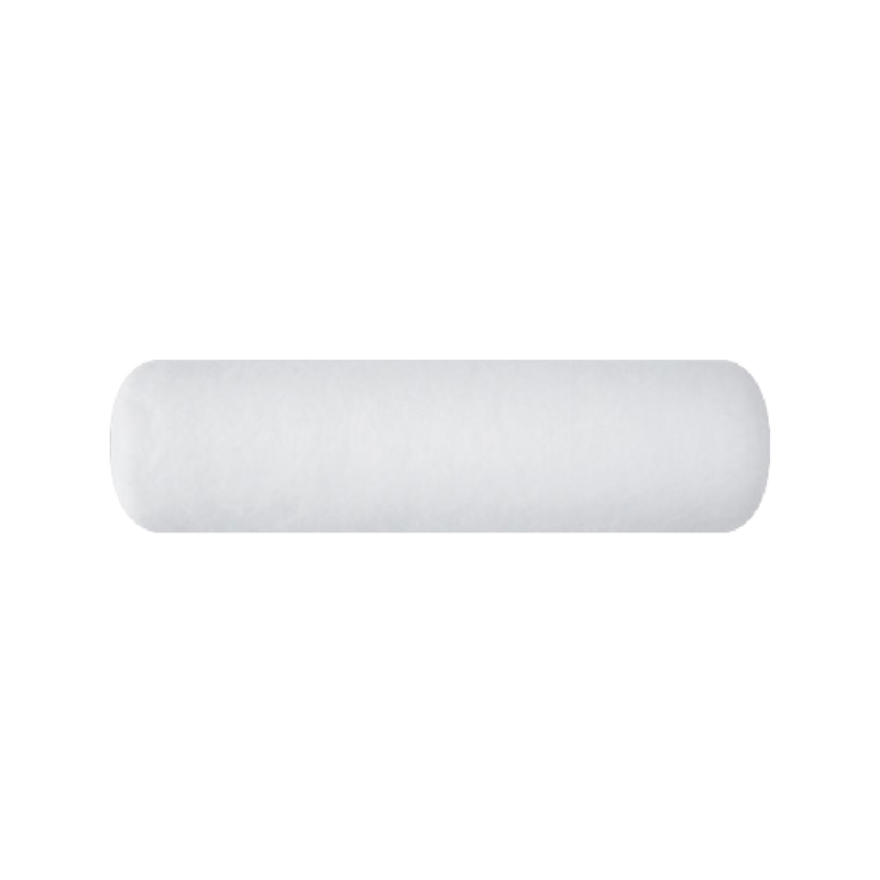 White Woven Polyester Roller Cover