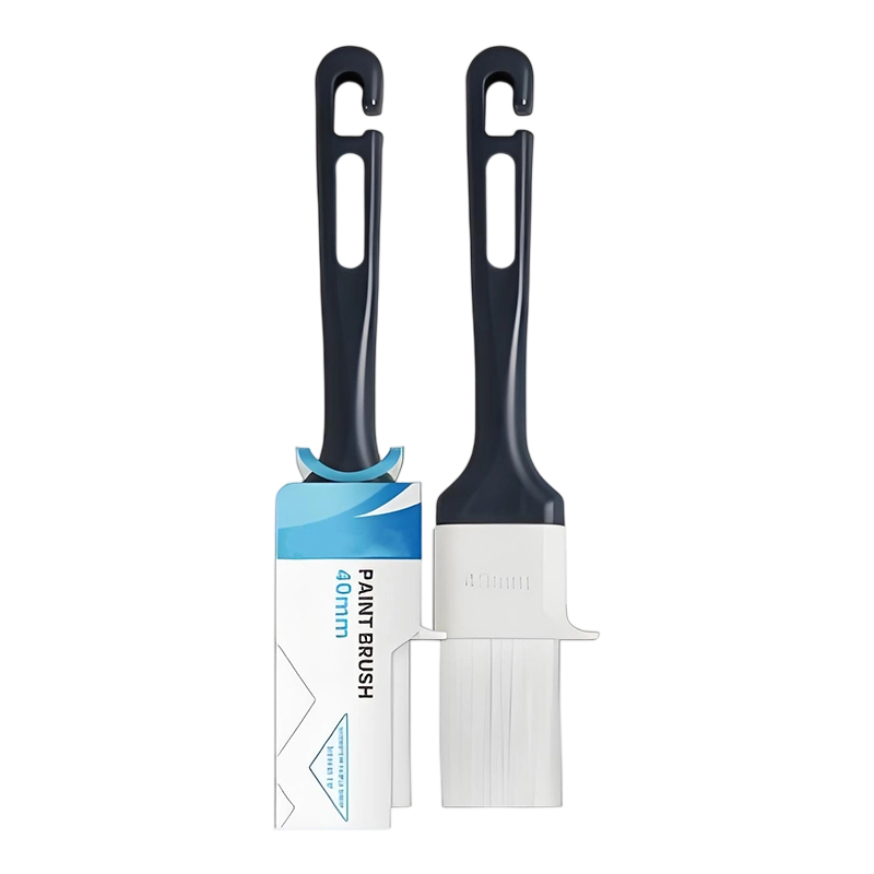Flat Plastic Handle Paint Brush